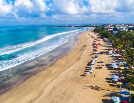 Famous Beach Tourism in Bali and the Best Sunset Spot